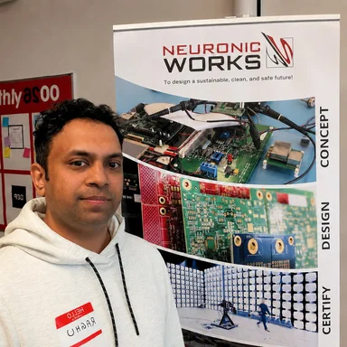 Raghu at Neuronic Works in Toronto